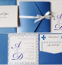 Pocket Fold Invitations