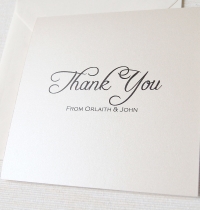 Thank You Cards