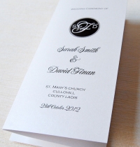 Ceremony Booklets