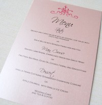 A5 Flat Menu