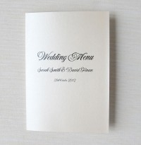 A5 Fold Menu