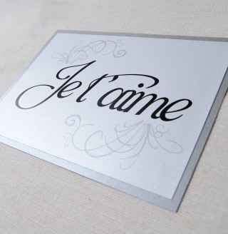 Layered Table Card