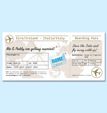 Boarding Pass Modern