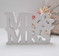 Mr and Mrs Wooden Block