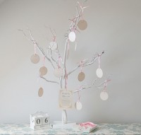 White Wedding Wishing Tree