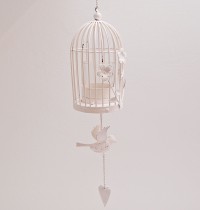 Hanging Bird Cage Lantern