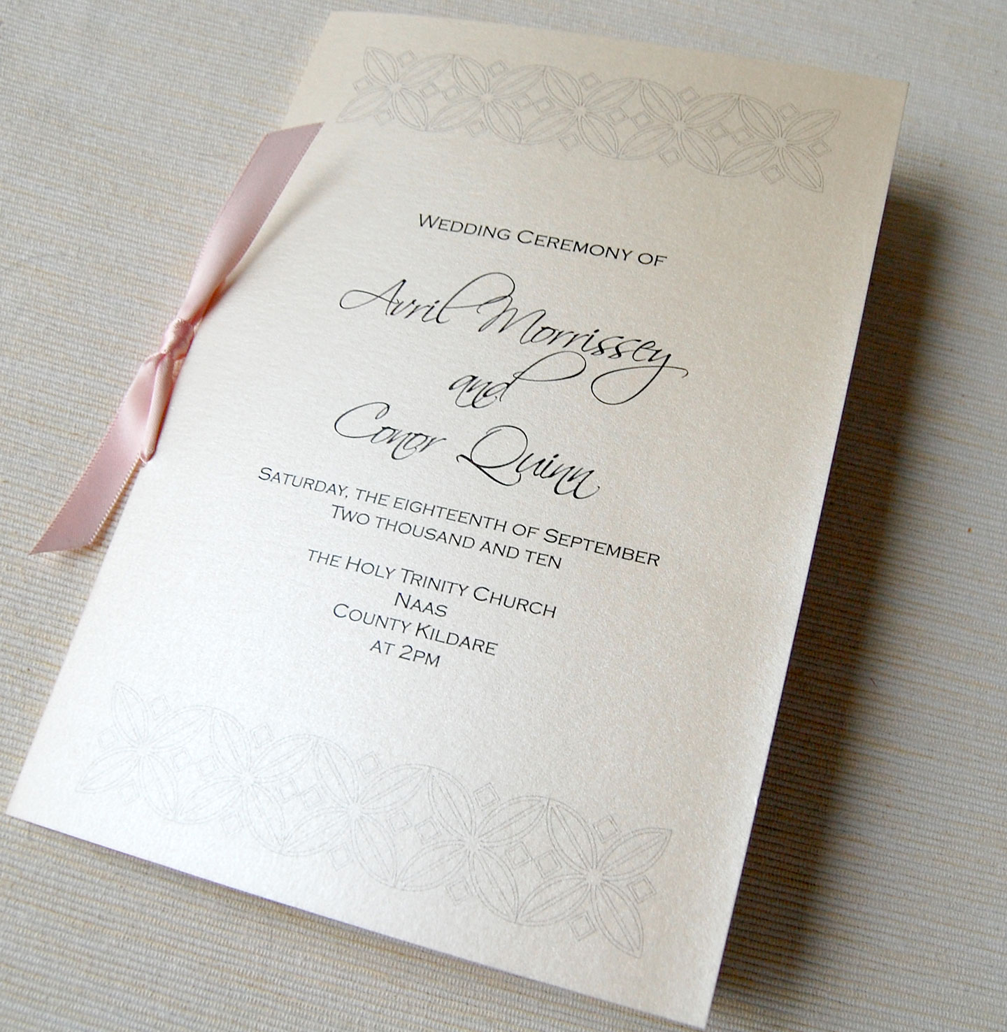 wedding-ceremony-booklet-template